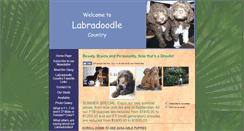 Desktop Screenshot of labradoodlecountry.com